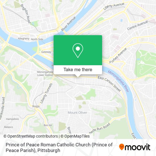 Mapa de Prince of Peace Roman Catholic Church (Prince of Peace Parish)