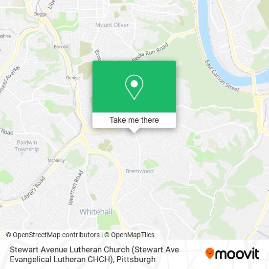 Stewart Avenue Lutheran Church (Stewart Ave Evangelical Lutheran CHCH) map