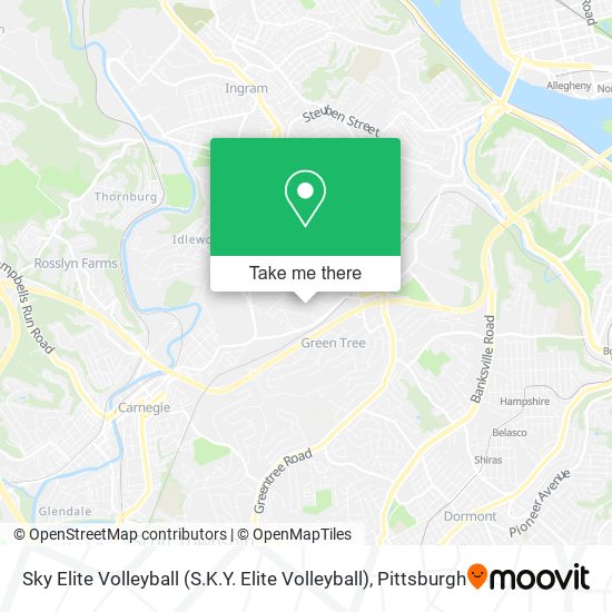 Mapa de Sky Elite Volleyball (S.K.Y. Elite Volleyball)