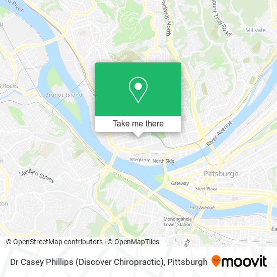 Dr Casey Phillips (Discover Chiropractic) map