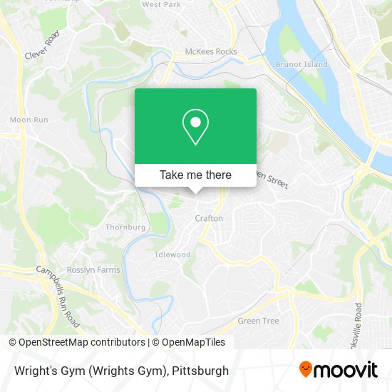 Mapa de Wright's Gym (Wrights Gym)