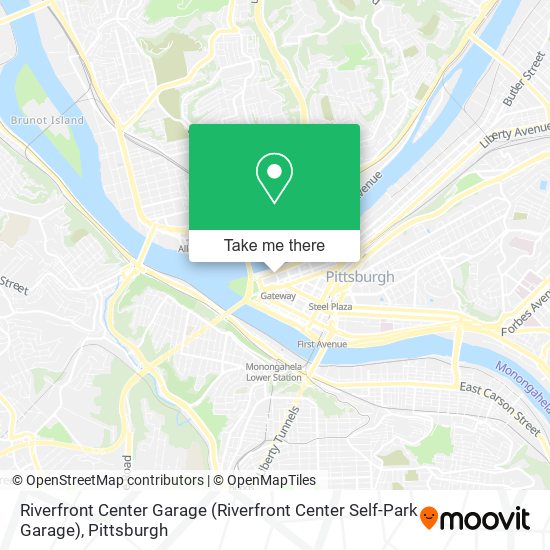 Riverfront Center Garage (Riverfront Center Self-Park Garage) map