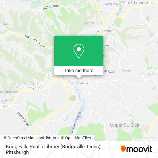 Bridgeville Public Library (Bridgeville Teens) map