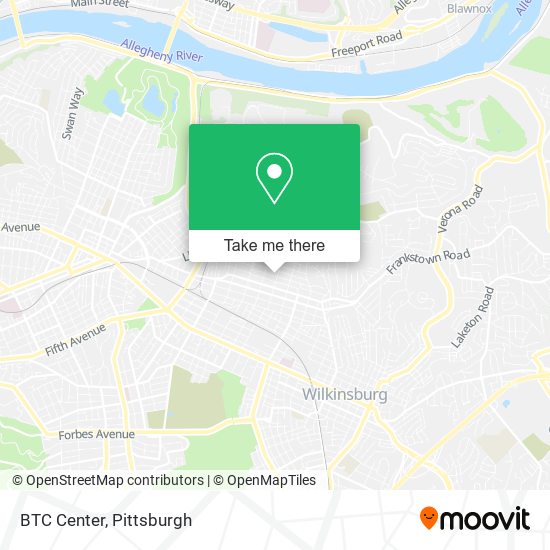 BTC Center map