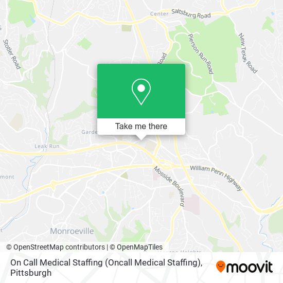 Mapa de On Call Medical Staffing (Oncall Medical Staffing)