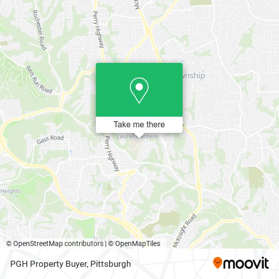 PGH Property Buyer map