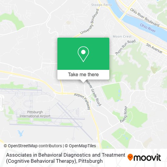 Associates in Behavioral Diagnostics and Treatment (Cognitive Behavioral Therapy) map