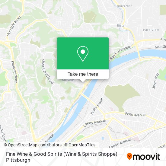 Fine Wine & Good Spirits (Wine & Spirits Shoppe) map