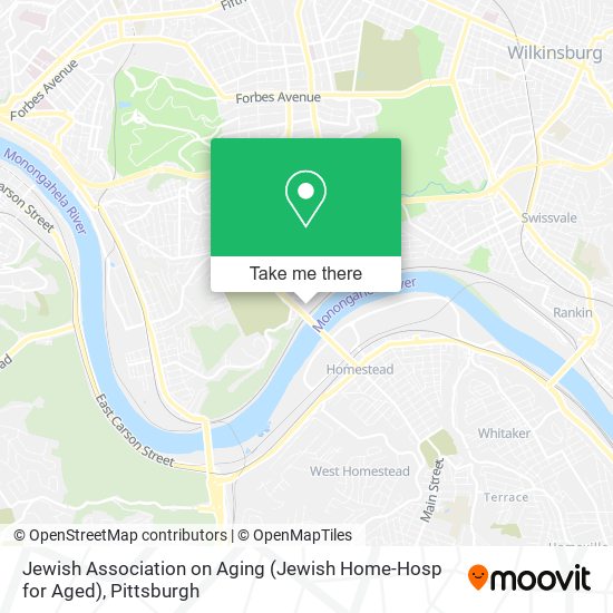 Mapa de Jewish Association on Aging (Jewish Home-Hosp for Aged)