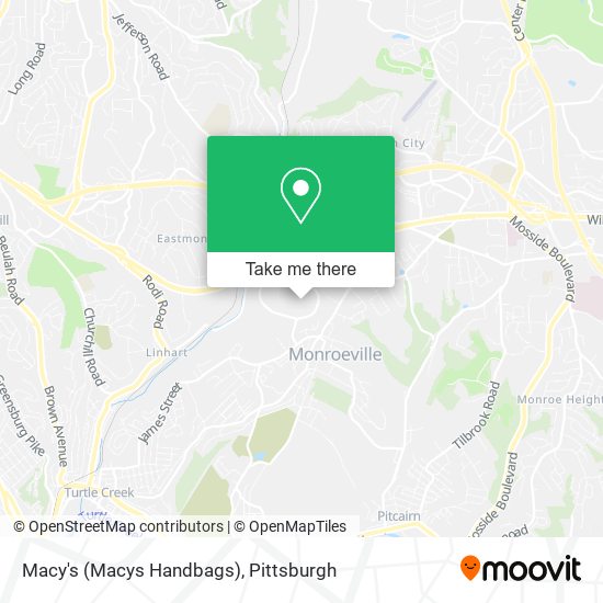 Mapa de Macy's (Macys Handbags)