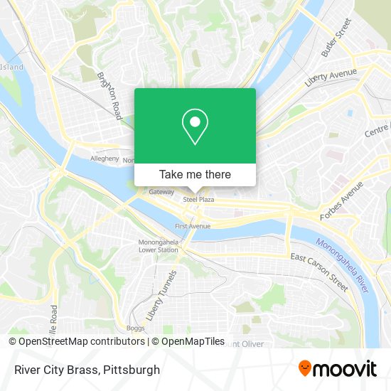 River City Brass map