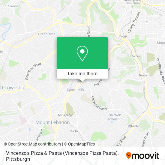 Mapa de Vincenzo's Pizza & Pasta (Vincenzos Pizza Pasta)