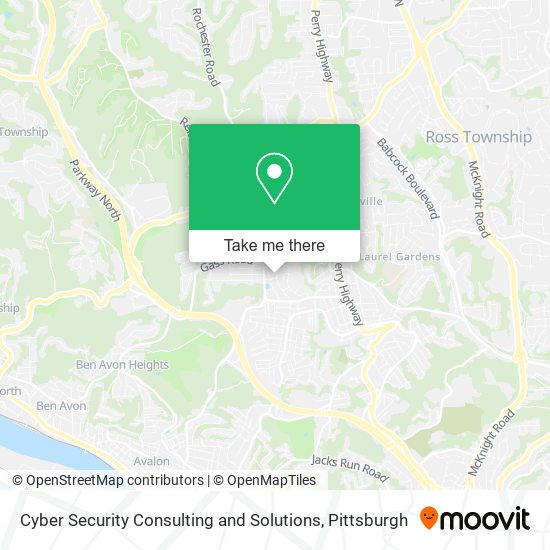 Cyber Security Consulting and Solutions map