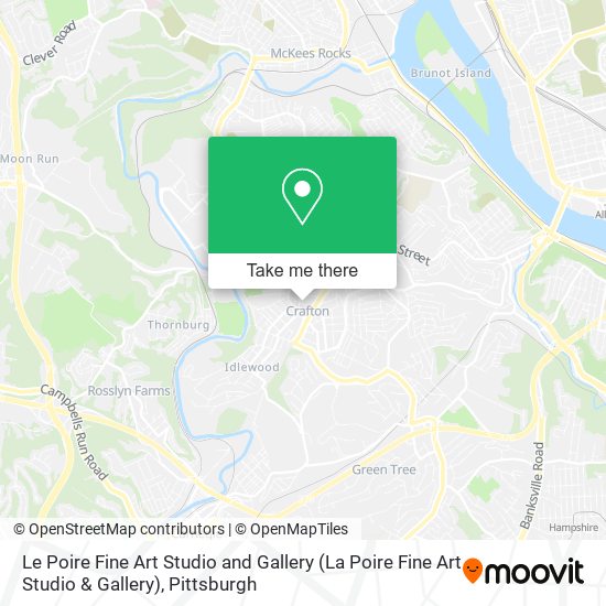 Mapa de Le Poire Fine Art Studio and Gallery (La Poire Fine Art Studio & Gallery)