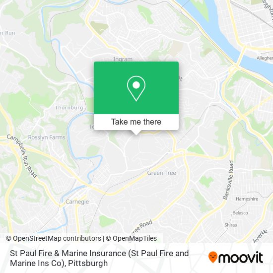 Mapa de St Paul Fire & Marine Insurance (St Paul Fire and Marine Ins Co)