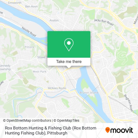 Mapa de Rox Bottom Hunting & Fishing Club