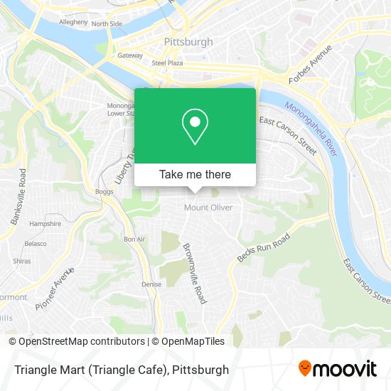 Mapa de Triangle Mart (Triangle Cafe)