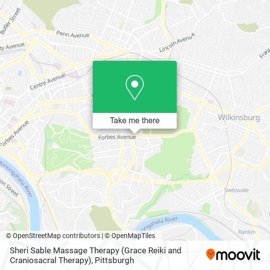 Sheri Sable Massage Therapy (Grace Reiki and Craniosacral Therapy) map