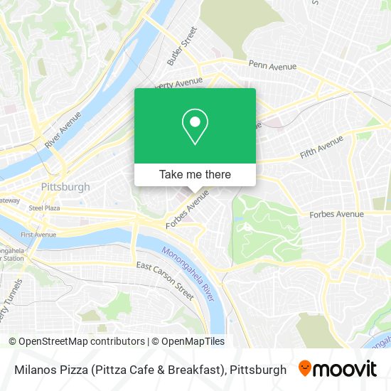 Milanos Pizza (Pittza Cafe & Breakfast) map