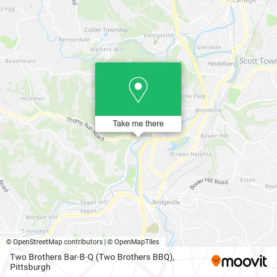 Two Brothers Bar-B-Q (Two Brothers BBQ) map