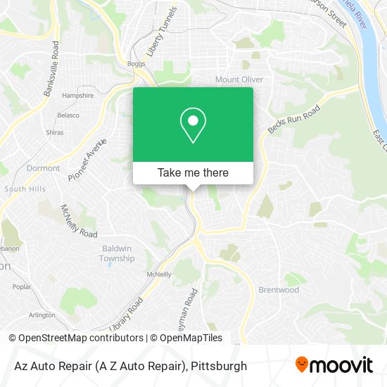 Mapa de Az Auto Repair (A Z Auto Repair)