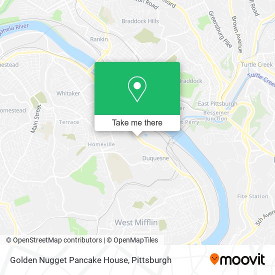 Golden Nugget Pancake House map