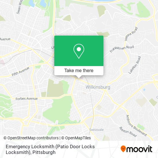 Emergency Locksmith (Patio Door Locks Locksmith) map