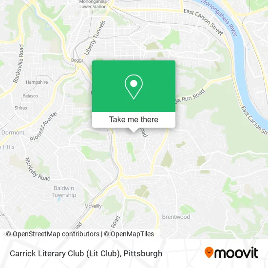 Carrick Literary Club (Lit Club) map