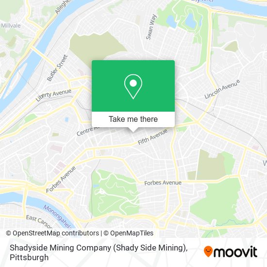 Mapa de Shadyside Mining Company (Shady Side Mining)