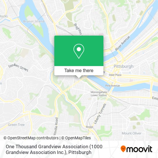 One Thousand Grandview Association (1000 Grandview Association Inc.) map