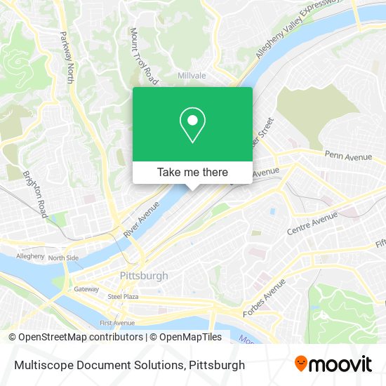 Multiscope Document Solutions map