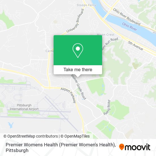 Premier Womens Health (Premier Women's Health) map