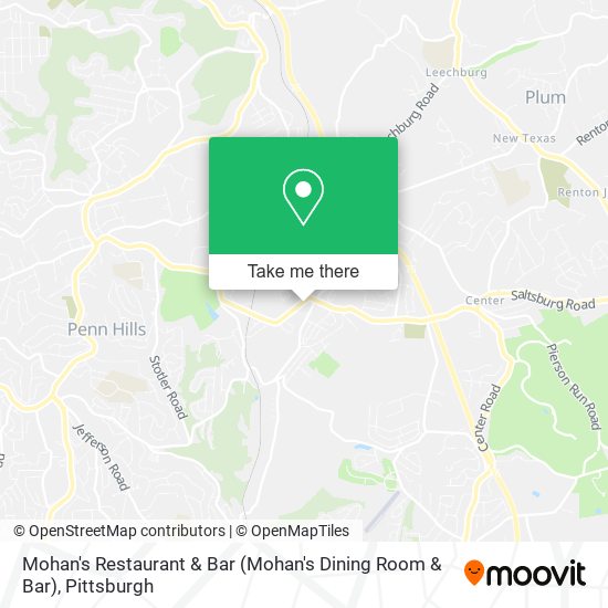 Mapa de Mohan's Restaurant & Bar (Mohan's Dining Room & Bar)