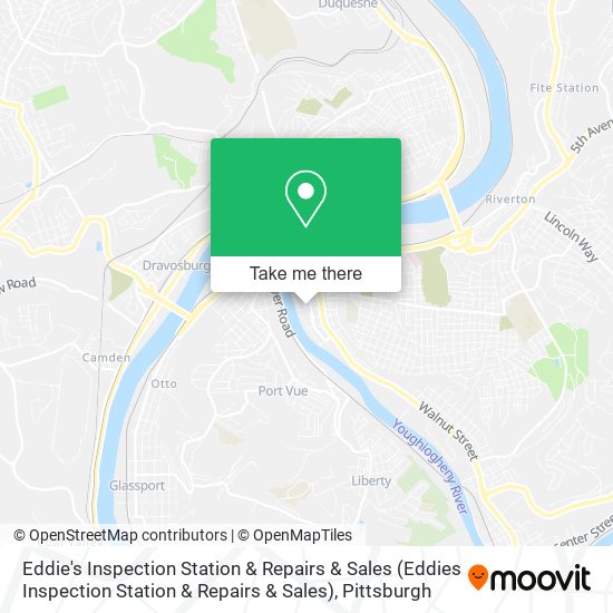 Eddie's Inspection Station & Repairs & Sales (Eddies Inspection Station & Repairs & Sales) map