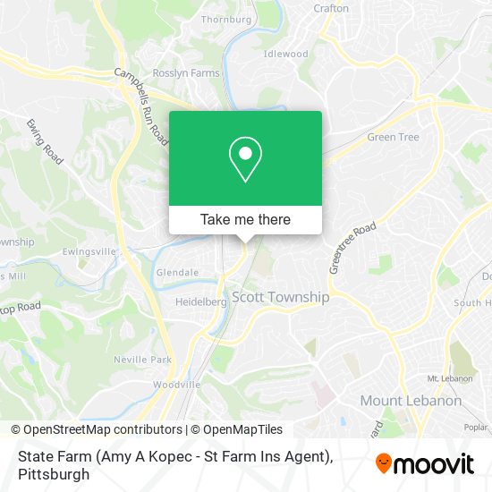 State Farm (Amy A Kopec - St Farm Ins Agent) map