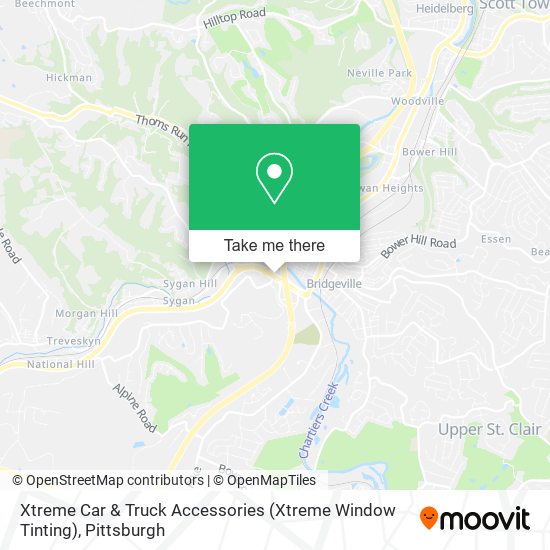 Xtreme Car & Truck Accessories (Xtreme Window Tinting) map