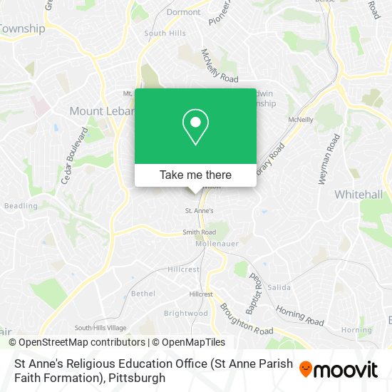 St Anne's Religious Education Office (St Anne Parish Faith Formation) map