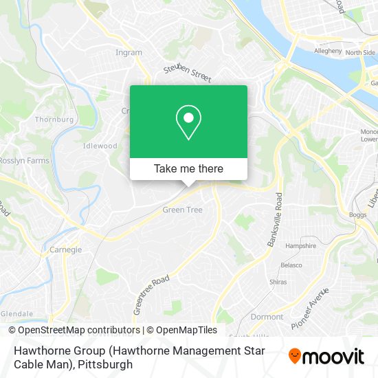 Mapa de Hawthorne Group (Hawthorne Management Star Cable Man)