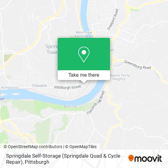 Springdale Self-Storage (Springdale Quad & Cycle Repair) map