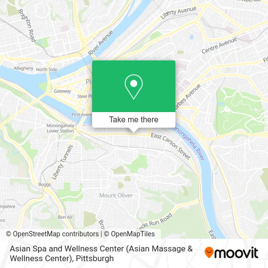 Asian Spa and Wellness Center (Asian Massage & Wellness Center) map