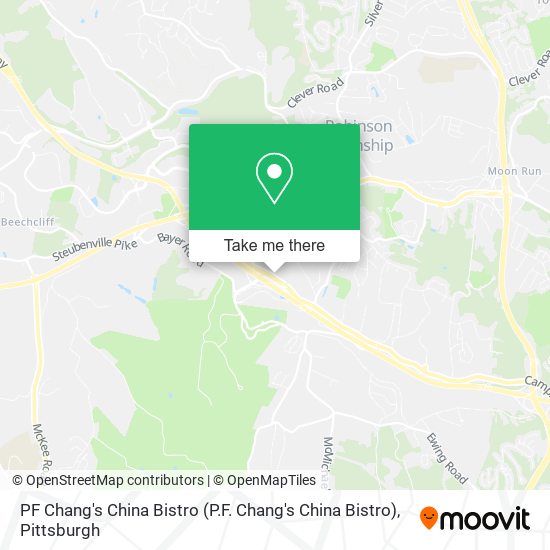 Mapa de PF Chang's China Bistro