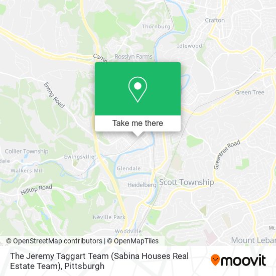 Mapa de The Jeremy Taggart Team (Sabina Houses Real Estate Team)