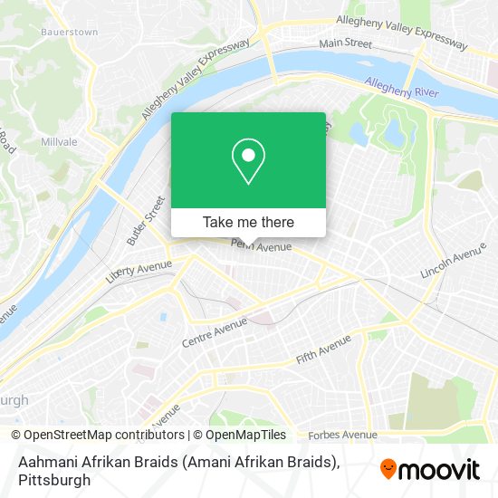 Aahmani Afrikan Braids (Amani Afrikan Braids) map