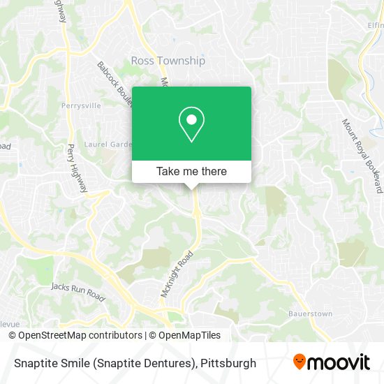 Mapa de Snaptite Smile (Snaptite Dentures)