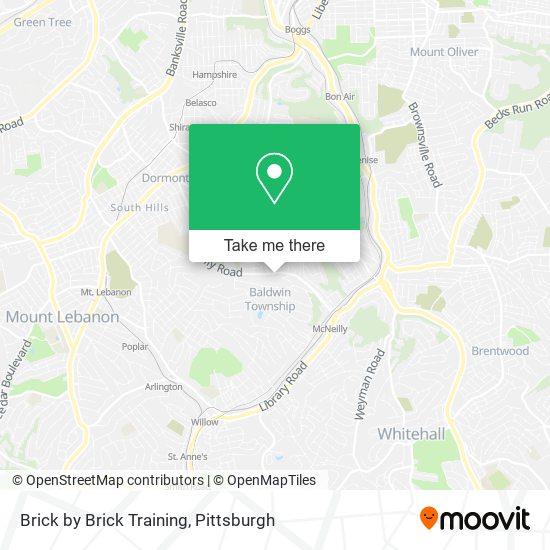 Brick by Brick Training map