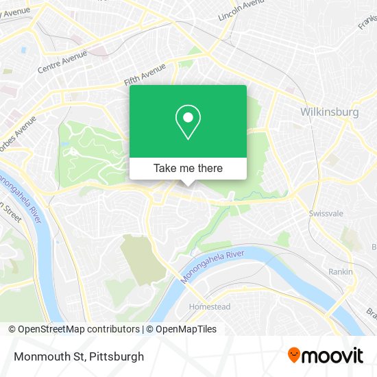 Mapa de Monmouth St