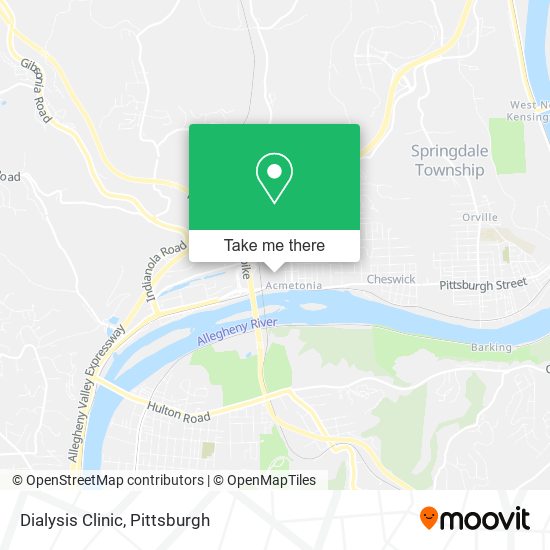 Dialysis Clinic map