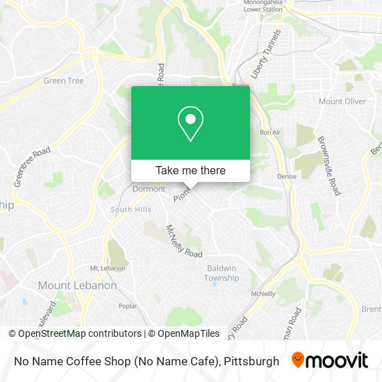Mapa de No Name Coffee Shop (No Name Cafe)