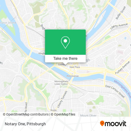 Notary One map