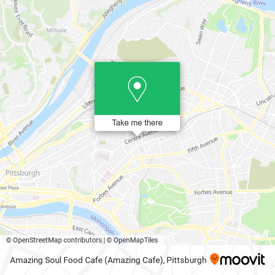 Amazing Soul Food Cafe (Amazing Cafe) map
